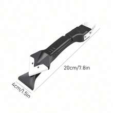 1PC/2PCS 20CM 30CM Stainless Steel Head Plastic Handle Multi Purpose Cleaning Scraper Tool For Kitchen Bathroom Floor Gap Caulking Glass Seam Sealing Home Improvement Cleaning Tools Durable Heavy Duty Rustproof Easy Grip Space Saving Home Office Car Use - Nhiều màu - Xem 5