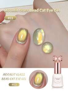 SHANGFEIYA Bộ 3 màu sơn móng tay gel từ tính hình mèo đính hạt thủy tinh màu ánh trăng, 10ml, có thể tẩy xóa được, dùng cho móng tay gel mắt mèo lấp lấp lánh UV/LED, tự làm tại nhà, 1 bộ/3 bộ. - Nhiều màu - Xem 11