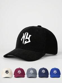 1pc Men's Embroidered NY Baseball Cap, Adjustable Casual Outdoor Sun Protection Hat Suitable For Spring/Autumn Travel & Beach, Y2K Style For Young Men - Embroidery - View 17