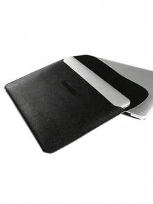 1pc 13.3/15.4 Inch Solid Color Casual Laptop Sleeve Bag, Suitable For Apple Notebook