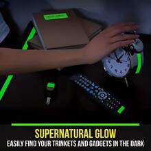 Glow-In-The-Dark Fishing Tape - Easy To Hook, Fluorescent Green Glow Tape Roll Sticker Accessories For Night Cycling, Glow-In-The-Dark Car Accessories - Multicolor - View 7