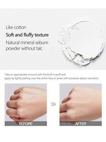 HOLIKA HOLIKA 净颜控油粉饼，经皮肤科医生测试，蕴含植物萃取精华和天然矿物粉，不含滑石粉，有效控油，令肌肤柔软透亮，打造哑光健康妆容，保护肌肤免受有害外部环境侵害。韩国化妆品，韩国彩妆 - 8g / 0.28oz - 查看 9