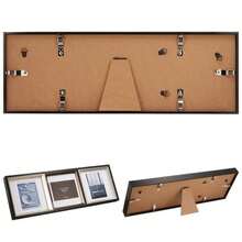 マルチフォトフレーム 3面 木目調 フ - TP - 220 - BR - 金属調 - チェックする 2