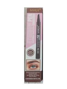 Lápiz para ceja pelo a pelo Saniye Pen Waterproof delineador resistente al agua precisión acabado natural maquillaje profesional definición cejas - TONO 2 - Ver 1