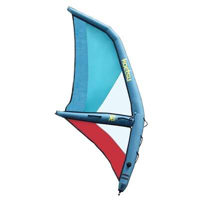 ZhdnBhnos Professional Inflatable Paddle Board, Inflatable Paddle With Two Air Bladders 45.21ft² Sail Area And 360° Rotatable Base Inflatable Sail Equipped With A Backpack Used At The Beach And Water Sports