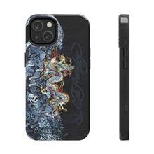 Cool Hardy Dragon Vintage Design Phone Case Tough 2-Piece Hard Cover With Scratch & Drop Protection - Mixed Color 1 - View 4