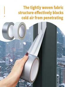 1 rolka wiatroszczelnej taśmy uszczelniającej szczeliny, odporna na warunki atmosferyczne taśma uszczelniająca do drzwi i okien, do uszczelniania otworów wentylacyjnych w drzwiach, szczelin w drzwiach i oknach oraz prysznicach, odpowiednia do okien i drzwi, wiatroszczelna, pyłoszczelna, deszczoodporna, z funkcją redukcji hałasu, kompatybilna z materiałami przesuwnymi, plastikowymi, stalowymi i ze stopów aluminium