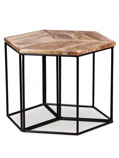 VidaXL Coffee Tafel 56x48x40 Cm Solid Mango Wood