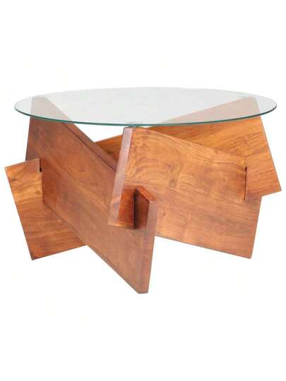 VidaXL Coffee Tafel 60 Cm Solid Acacia Wood view 9