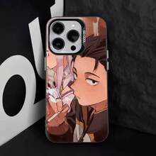 Re0 N-Natsuki S-Subaru Case Compatible With 17, 16, 15, 14, 13, 12, 11, Pro, Max, Plus, E, Air Black TPU Cover - Z5 - 查看 3