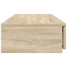 vidaXL Bettkästen Sonoma-Eiche 120 x 36,5 x 16,5 cm Holzwerkstoff