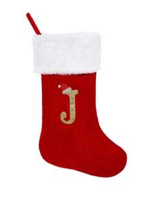 Monogram Christmas Stockings,2026 Christmas Stockings Xmas English Letters Hanging Stockings Christmas Socks Double Sided Fireplace Hanging Stockings For Christmas Party Decoration New Year Party Gift Favors Supplies,Personalized Initial Christmas Stocking, Family Holiday Xmas Party Decor Home Decor Christmas Decorations Room Decor Winter