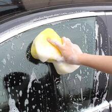 12x Jumbo Sponge Large Size Car Wash Washing Valeting Cleaner Sponge UK - Yellow - View 3