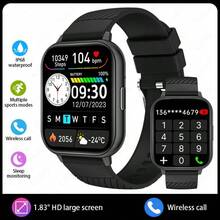 LIGE新款女士智能手表，多功能生活防水，超过100种运动模式，来电提醒，天气预报，生理期提醒，运动追踪，多色表带，女士运动手表，女士节日礼物