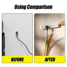 1 قطعة غطاء سلك أرضي لاصق بمقاس 3 م * 5.5 سم - حماية قناة أسلاك التمديد الكهربائية - كم كابل لتنظيم المنزل أو المكتب - متعدد الألوان - مشاهدة 5