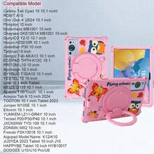 10.1 Inch Android Tablet Case Callsky 10.1 Inch Cpad 10ROWT A10Onn 10.1ApoloSign EM101ABYYBUO 10.1''Pink - 10.1吋安卓平板電腦保護殼+藍色 - 查看 3