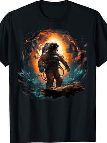 Rspace Astronaut T-Shirt For  Wo T-Shirt - Style 29 - View 1
