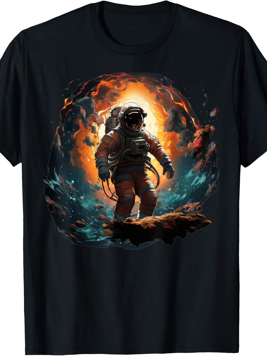 Rspace Astronaut T-Shirt For  Wo T-Shirt - Style 29 - View 1