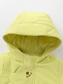 Balabala BalaOne Kids 2 Pieces Cotton Jacket Set, Boys & Girls 2025 Autumn Winter, Cozy Warm Outerwear - Yellow Green - View 6