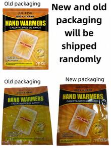 6 piezas, 4 piezas, 2 piezas Calentadores desechables de manos/pies/dedos de los pies, Almohadillas de calentamiento instantáneo, Varillas de calentamiento corporal autoadhesivas universales, Parches de calentamiento de larga duración, Mantiene las manos y los pies calientes, Calentamiento efectivo de 10 horas, Activado por aire, Inodoro, Ingredientes naturales, Parches de autocalentamiento, Regalos de Navidad, Calentadores de manos, Regalos para hombres, Rellenos de calcetines, Calentadores de manos recargables