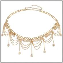 1pc Fashion Tassel Coin Pendant Waist Chain Belly Dance Dance Hanfu Photography Photo Belt - Multicolor - View 4