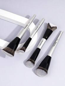 MAANGE Bộ 4 cọ trang điểm chuyên nghiệp, bao gồm cọ nền, cọ má hồng, cọ tạo khối, cọ mũi, cọ highlight, cọ chi tiết, chất liệu lông tổng hợp tự nhiên mềm mại và bền bỉ, thích hợp sử dụng hàng ngày tại nhà hoặc ngoài trời. - Nhiều màu - Xem 4