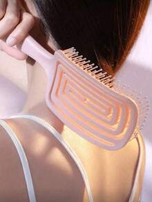 Mosquito Coil Hollow Comb, Suitable For All Hair Types (Some Products May Have Color Difference, Random Delivery), Hair Styling Tool - Multicolor - View 5