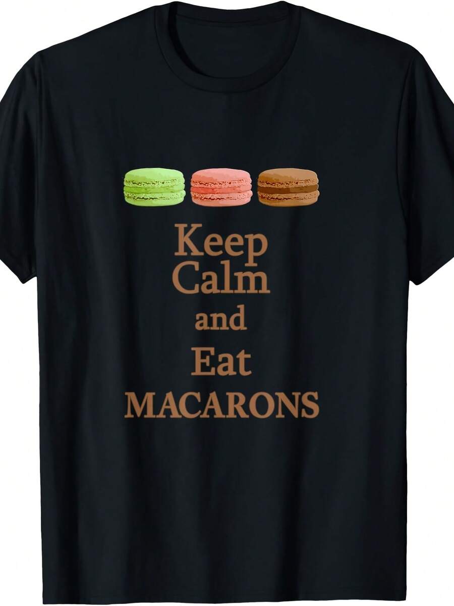 Keep Calm And Eat Arons T-Shirt - Style 15 - View 1