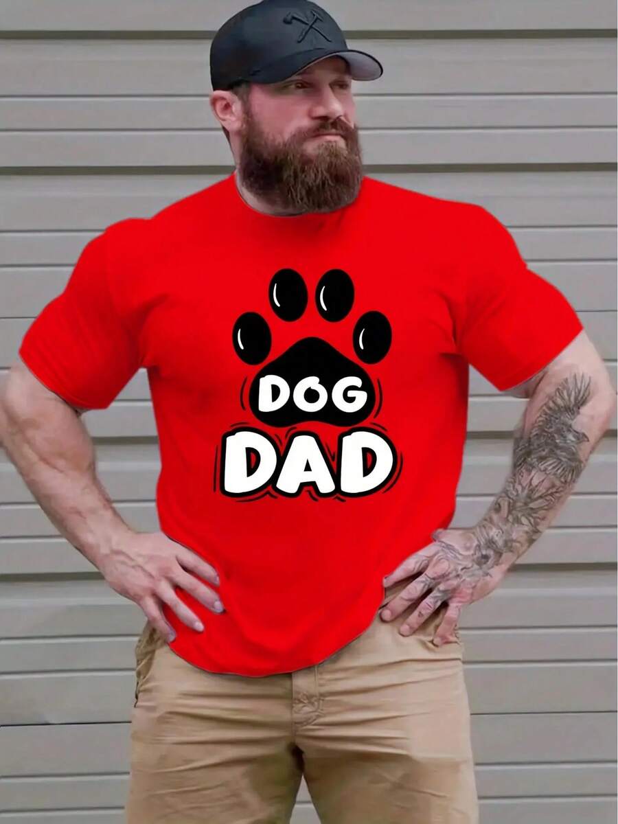200g Camiseta de Algodón Puro para Hombre Talla Grande Verano Casual de Estiramiento Medio Manga Corta Cuello Redondo - Negro - Ver 1