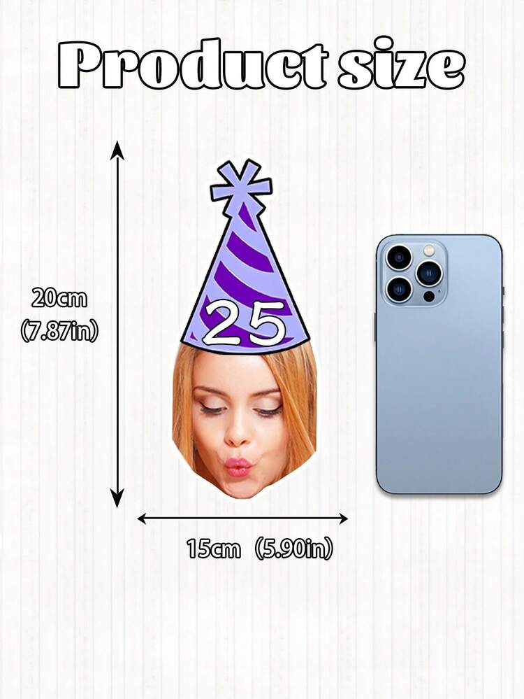 באנר יום הולדת עם ראש בהתאמה אישית, באנר תמונה בהתאמה אישית ליום הולדת, באנר פנים, באנרים ליום הולדת עם תמונה בהתאמה אישית, דגלי פנים מצחיקים בהתאמה אישית, דגלי מסיבה עם תמונה בהתאמה אישית, העלאת מספרים או ראשי תיבות לקישוטי מסיבת יום הולדת. - ריבוי צבעים - ראה 8