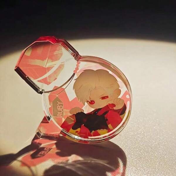 Acrylic Thick Stand-Up Plaque Of Cute Mini Bottles, Qin Che, Qi Yu, Lixia, Yixiao, Shen Xinghuai, Lovely Accessories, Shining Brightly Under The Sunlight, Christmas & Birthday Gift