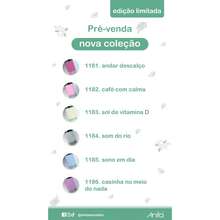 Esmalte Anita Coleção Ritmo Leve -Escolha seu esmalte - 1185 SONO EM DIA - Visão 2