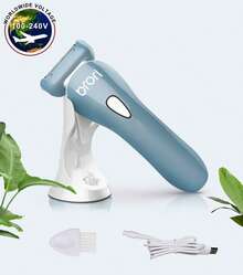 Electric Lady Shaver Womens Razor Bikini Trimmer For Women Legs - Màu xanh lam - Xem 9