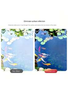 52mm Clip-On CPL Camera Lens Filter - Ultra-Thin Circular Polarizing Filter, Suitable For Smartphones, Enhances Color Saturation And Reduces Glare, Portable And Detachable, Compatible With All Smartphones, Durable Polyester Material, Smartphone Camera Accessory, Fashionable Design, High-Quality Construction - Multicolor - View 7