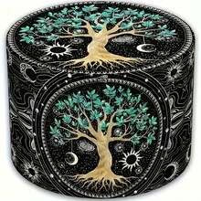 Crescent Star Grinder, Whimsigoth Grinder, Magic Moon Star Grinder, Large Grinder, Moon Herb Grinder, Christmas Party Supplies, Family Dinner - Green - View 8