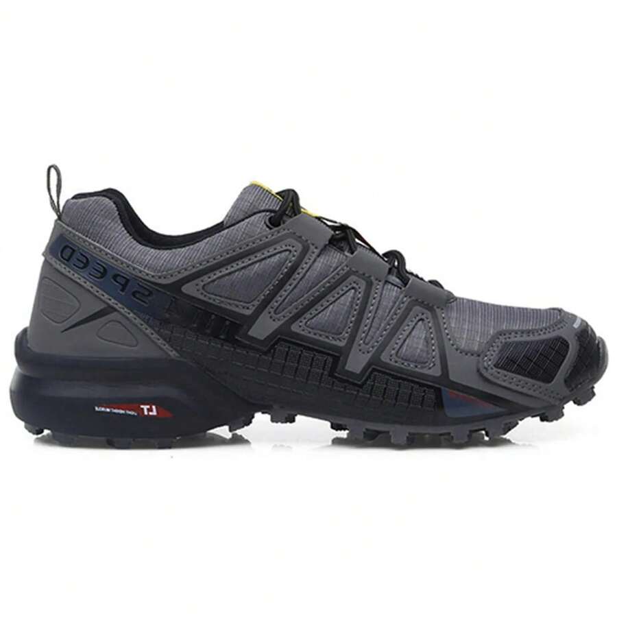 Trail Running Shoes For Men, Hiking Shoes, Hiking Shoes, Trail Running Shoes, Hiking Shoes, Sports Shoes, Breathable And Non-Slip Hiking Shoes, Men's Outdoor Sports Shoes And Low-Rise Trekking Shoes For Men . - Dark gray - View 1
