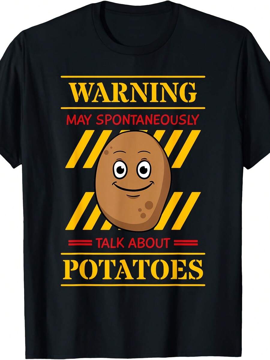 Camiseta de regalo para amantes veganos y de la dieta keto con diseño de patata, tubérculo y hortaliza - Estilo 21 - View 1