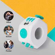 1个手指减压指尖指尖指尖玩具，创意减压玩具，创新礼物 - 彩色 - 查看 10