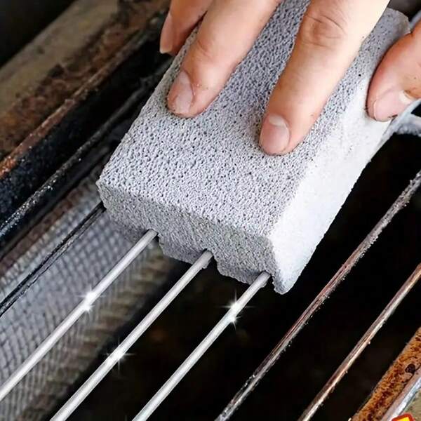 1 Household Floating Stone Cleaning - Used For Cleaning Barbecue Grills, Grills, Stoves, Toilets, And Kitchen Utensils, Multifunctional Cleaning Stone, Cleaning Supplies, Cleaning Tools