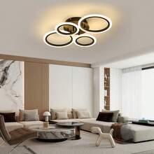 3-Color LED Ceiling Light, Switch Control, Easy Installation, Suitable For Bedroom, Living Room, Hallway, Foyer, Kitchen, Dining Room, Office And Other Indoor Lighting Decoration - Multicolor - View 14