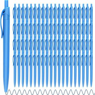 paquete de 12 bolígrafos retráctiles de punta media con tinta sin manchas, bolígrafos de tinta suave para usar en diarios, útiles escolares y de oficina, tinta negra de 1.0 mm, ideal para Navidad y Halloween