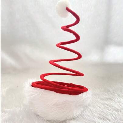 Funny Santa Claus Hat For Christmas - Perfect Holiday Headwear, Hand Wash Only, Ideal For Parties & Events