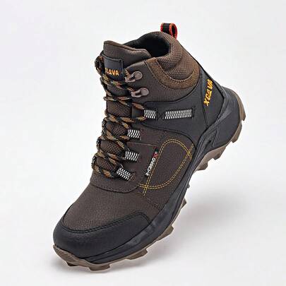 Pakar Zapaterias Bycasino X Zapato para hacer hiking para hombre café negro