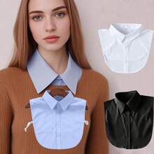 Camiseta sin tirantes de mujer con cuello desmontable a rayas - Cuello puntiagudo, diseño antideslizante, decoración multifuncional, adecuado para todas las estaciones, tejido de punto de poliéster lavable a máquina con sujetador acolchado incorporado, accesorio deportivo