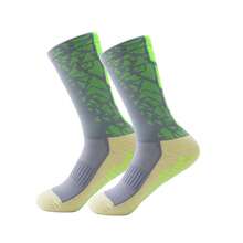 1 Pair Football Sports Socks, Mid-Calf, Non-Slip, Thick Terry Sole, Suitable For Match, Training, Outdoor, Running (Multiple Colors Available) - Multicolor - View 9