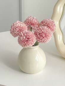 1/2/5 piezas Jarrón de flores pequeño de estilo Ins, decoración elegante para mesa, entrada, sala de estar, apto para flores secas/artificiales