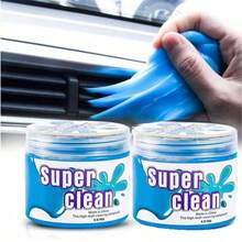 160g/200g/70g High Capacity Multi-Purpose Cleaning Gel, Car Vent Dust Cleaner, Crevice Cleaner For Car Vents, Computers, Laptops, Cameras, And Household Appliances