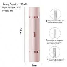 ماكينة تشذيب بكيني للنساء، ماكينة تشذيب الرأس للنساء، ماكينة حلاقة بكيني 2 في 1 مع منفذ شحن نوع C، ماكينات حلاقة كهربائية للنساء للشعر العانة والإبط والساقين والذراعين والوجه، هدية عطلة