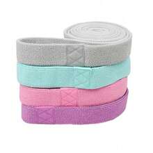 حزام مقاومة دائري للأرداف والأفخاذ والأرداف والأرداف، تصميم مضاد للانزلاق، تمرين للساقين والفخذين والأرداف