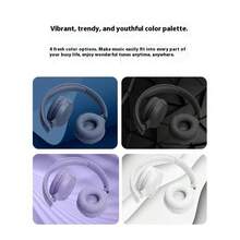 Brand New JBL Tune 520BT Wireless Noise Canceling Bluetooth Headset, HiFi Subwoofer Gaming Calling Headset, Portable - White - View 4